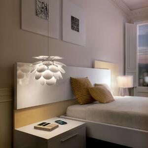 Marset A620-036 Discocó 35, španělské závěsné svítidlo, 1x5W LED E14, bílá, průměr 35cm