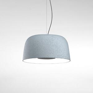 Marset A681-271 Djembé 65.35, modré závěsné svítidlo, 28,5W LED 2700K stmívatené, prům. 64,6cm