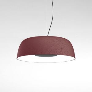 Marset A681-262 Djembé 65.23, červené závěsné svítidlo, 28,5W LED 2700K stmívatené, prům. 63cm