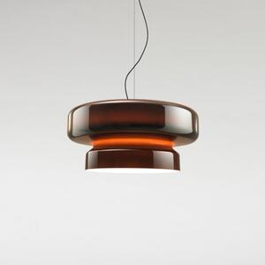Marset A698-003 Bohemia 84, ambrové závěsné svítidlo, 28,5W LED 2700K stmívatené, prům. 84cm