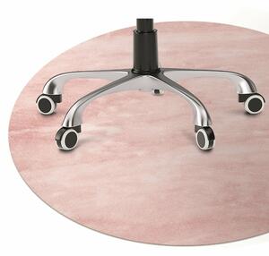 Podložka pod kolečkovou židli růžová textura