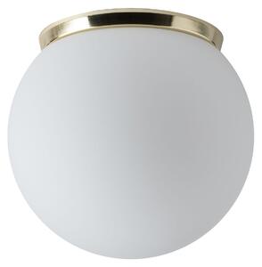 Osmont STY44982 Styx 1, kulaté svítidlo z triplexového skla s mosaznou základnou, 1x25W E27, prům. 20cm, IP65