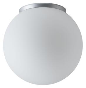 Osmont STY44986 Styx 2, kulaté svítidlo z triplexového skla se stříbrnou základnou, 1x40W E27, prům. 25cm, IP65