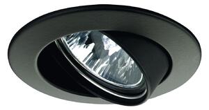 Paulmann 17951 bodovka kulatá výklopná, 1x50W, černá, IP23, GU5,3 51 mm