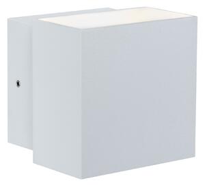 Paulmann 18003 Special Line Cybo, bílé nástěnné svítidlo se svícením nahoru-dolu, 2x3W LED 2700K, výška 9,3cm, IP65