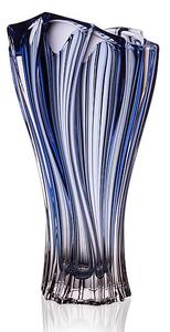Aurum Crystal váza Plantica blue 320 mm
