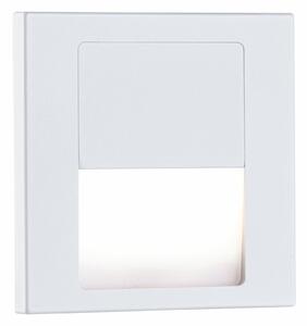 PAULMANN LED vestavné svítidlo do zdi Tsaro hranaté 80x36mm 1W 230V 2700K bílá mat
