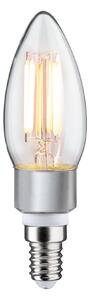 Paulmann 28777 LED žárovka Candle, 5W LED 1800 - 3000K dim-to-warm stmívatelná, výška 11,7cm