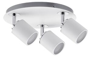 Paulmann 66719 Tube IP44, bílé svítidlo, 3x10W LED GU10, průměr 25cm