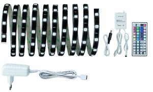 Paulmann 70322 YourLED Basic Set, rozšířitelný set 300cm LED pásky včetně dálkového ovladače, napaječe a kabeláže, 28,8W, RGB