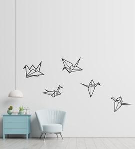 Dekorace - Origami birds 5 ks