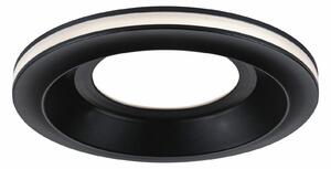 PAULMANN LED vestavné svítidlo Sormus samostatné svítidlo IP65 kruhové 100mm 4,8W / 1,5W / 230V 3000K černá
