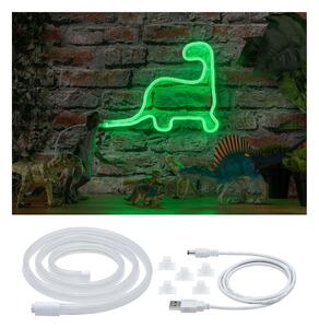 Paulmann 70563 Neon Colorflex USB pásek 1m 4,5W, 5V bílý plast, zelená