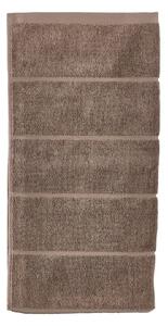 Světle hnědá froté bavlněná osuška 70x140 cm Sauna – Zone