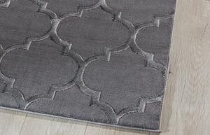 Kusový koberec Eliot, šedý, 80x150cm