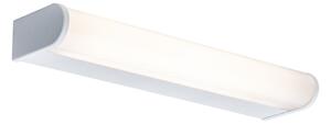 Paulmann 70878 Arneb, bílé svítidlo nad zrcadlo do koupelny, 9W LED 3000K, délka 32,6cm, IP44