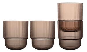 Sklenice z recyklovaného plastu v sadě 4 ks 400 ml Billi – Sagaform