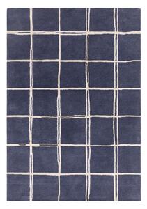 Modrý ručně tkaný vlněný koberec 160x230 cm – Asiatic Carpets