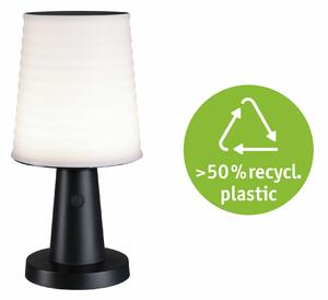 PAULMANN Solární LED stolní lampa Ilanga IP44 2700K antracit