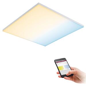 Paulmann 79826 Velora, subtilní stropní LED panel bez rámečku, 19,5W LED 2700-6500K ZigBee, 60x60cm