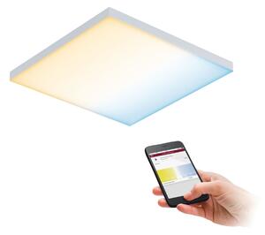 Paulmann 79825 Velora, subtilní stropní LED panel bez rámečku, 10,5W LED 2700-6500K ZigBee, 30x30cm