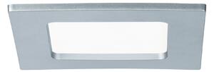 Paulmann 92076 Quality Line Panel IP44, 6W LED, 4000K, matný chrom, 11,5x11,5cm