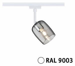 PAULMANN URail lištový spot Blossom G9 max. 10W 230V bílá/kouřové sklo