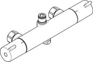 HANSGROHE 93352000 Termostatická sprcha pro povrchovou montáž