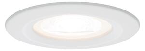 Paulmann 93631 Premium LED Nova, zápustná bodovka 1x max35W GU10, bílá, prům. 7,8cm, IP44