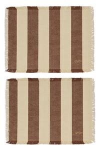 Prostírání v sadě 2 ks z bio bavlny 36x48 cm Toppu – OYOY Living Design
