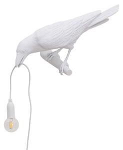Stolní lampa SELETTI, Bird Lamp, Bílá, Obývací pokoj, Plast, Design