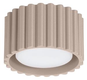 Taupe kovové bodové svítidlo ø 10 cm Zora – Sollux