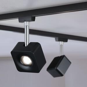 Paulmann 96941 Cube, spot pro Urail system, 1x8W LED 4000K stmívatelné, matná černá