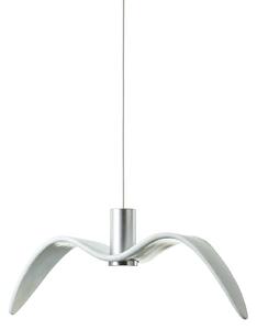 Brokis PC01113_007 Night Birds Exterior, závěsné svítidlo z ručně zpracovaného skla, 6,5W LED, opal - opaktní sklo, délka 61cm, IP54