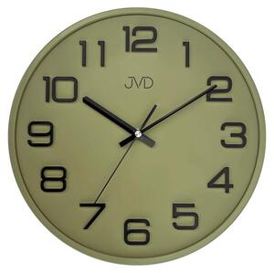 JVD Plastové pastelové nástěnné tiché netikající hodiny JVD HX2472.12 (pastelové nástěnné hodiny)