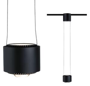 Paulmann 94972 Aldan, závěs pro Urail systém, 13W LED 2700K stmívatelné, matná černá, výška 8,5cm