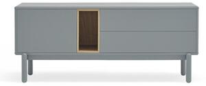 Modro-šedý TV stolek 140x56 cm Corvo – Teulat