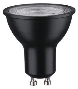 Paulmann 28754 černá LED žárovka, 7W LED 4000K GU10 stmívatelná