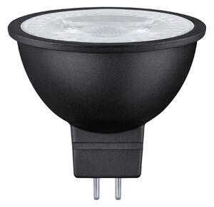 Paulmann 28757 LED žárovka černá, 6,5W LED, 2700K, 12V, 36 stupňů, stmívatelná