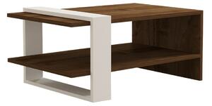 Konferenční stolek Gaye Walnut White