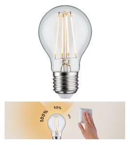 Paulmann 28571 LED žárovka, 7,5W E27 2700K tříkrokové stmívání, výška 10,4cm