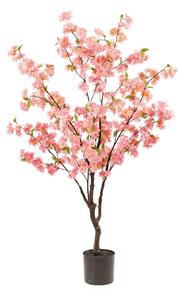 Umělý Blossom třešeň strom růžový, 135 cm
