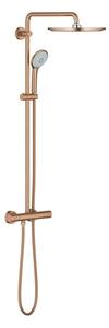 Sprchový systém GROHE Euphoria System s termostatickou baterií Brushed Warm Sunset 26075DL0
