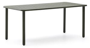 Ocelový zahradní jídelní stůl 90x180 cm Brai – Kave Home