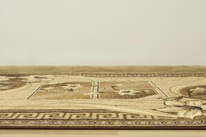Makro Abra Kusový koberec GOLD 365/12 béžový Rozměr: 60x110 cm