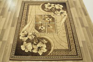 Makro Abra Kusový koberec GOLD 365/12 béžový Rozměr: 100x200 cm