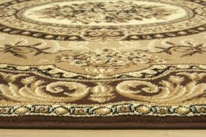 Makro Abra Oválný koberec GOLD 042/12A krémový Rozměr: 300x400 cm