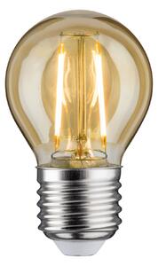 Paulmann 28710 LED žárovka mini globe 2,6W E27 2500K zlatá, výška 7,2cm