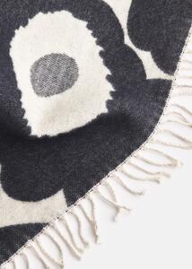 Marimekko Vlněná deka Unikko 130x180cm černá