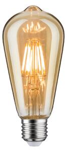 Paulmann 28717 LED žárovka, 6,5W E27 2500K zlatá, výška 14cm
